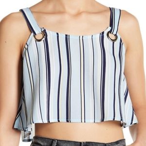 SOLD After Market Striped Crop Top Size M